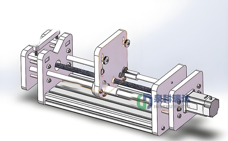 塑料薄膜拉力機絲杠傳動示意圖-泉科瑞達